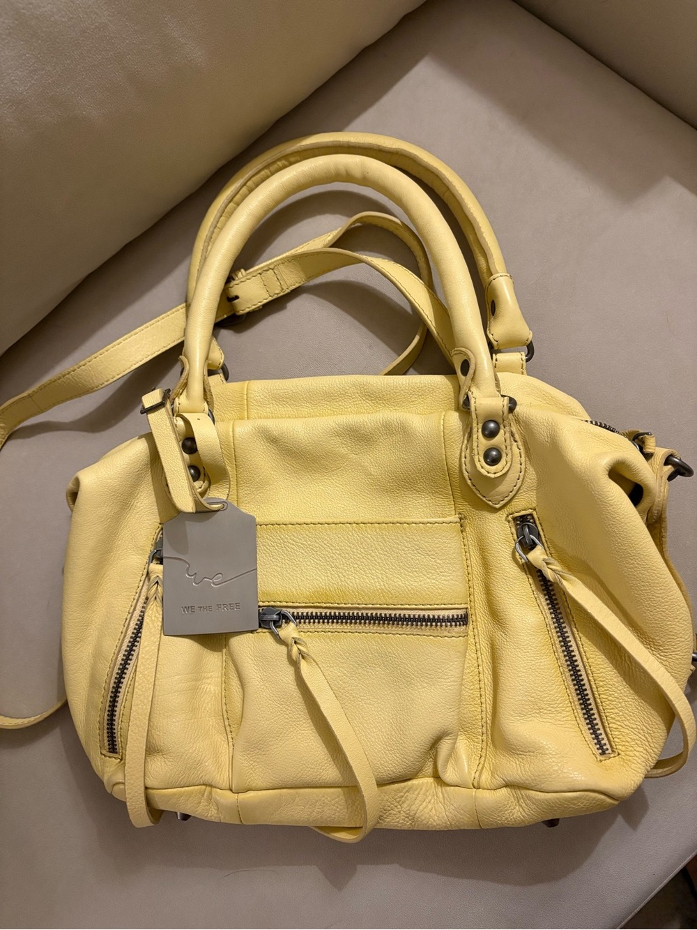 We The Free Baby Emerson Tote• Butter Yellow🔥🌟🔥NWOT! - Picture 9 of 16